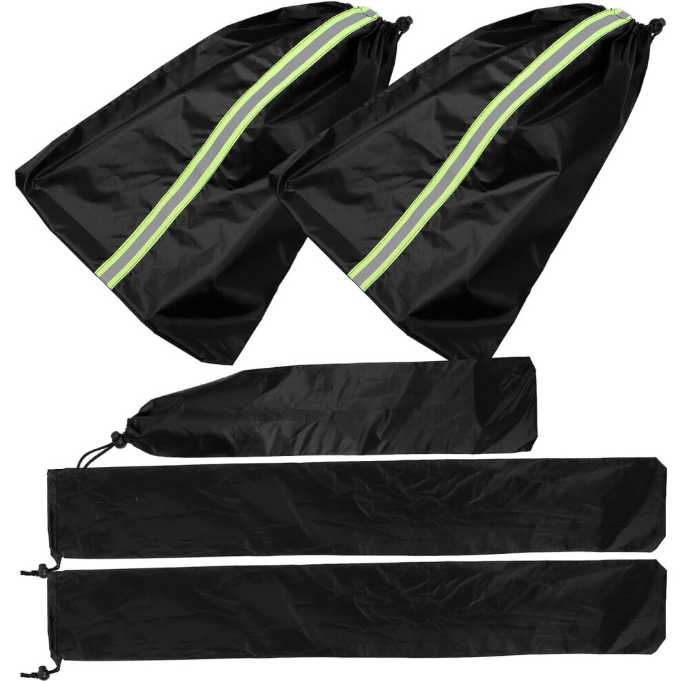 Universal Car Side Mirror Covers And Windshield Wiper Covers Set 5455468452413