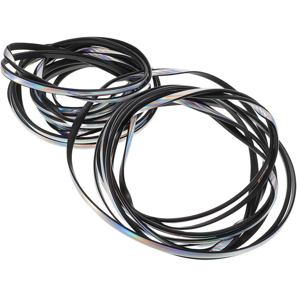 Car Door Edge Guard Strip 10M Universal Anti-Scratch Protector Moulding Trim Strip Silver 5455468461965