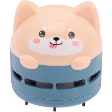 Draagbare mini-bureaustofzuiger, handzaam, ABS, cartoonkatvormig, USB-oplaadbare batterij
