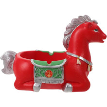 Retro cerâmica Zodiac cinzeiro para fumar suprimentos elegante decoração escritório cinzeiro design portátil