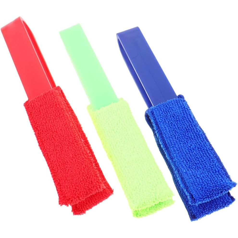 3Pcs Car Air Vent Cleaning Brush Set With Handle Duster For Automotive Air Conditioner, Fan, And Blind 5455468453892