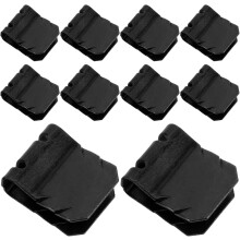 100 stuks U-vormige metalen spatbordclips voor auto's, bevestigingsbeugels voor spatborden