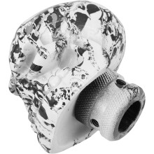 Totenkopf-Schaltknauf, manueller Schalthebelgriff, Ersatz, schwarz, individueller Auto-Schaltknauf