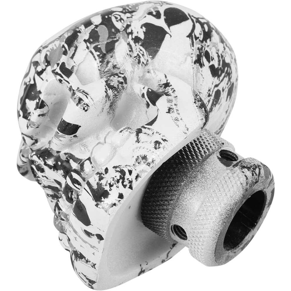 Skull Shift Knob Manual Car Gear Stick Shifter Handle Replacement Custom Auto Shift Knob Black 5455468467080
