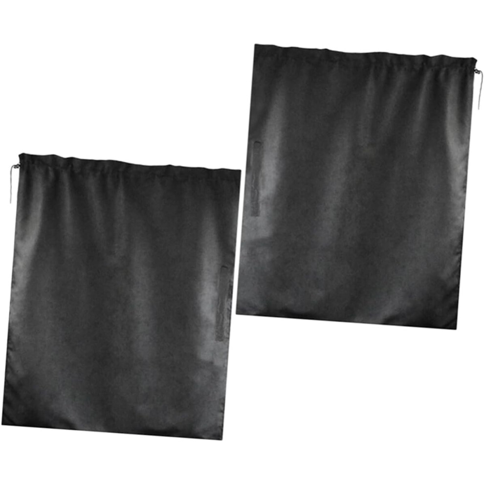Car Detachable Privacy Sunshade Curtain Vehicle Partition Divider Curtain Black 5455468470783