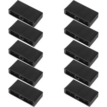 Lot de 10 verrous de sécurité pour fenêtres et portes coulissantes.