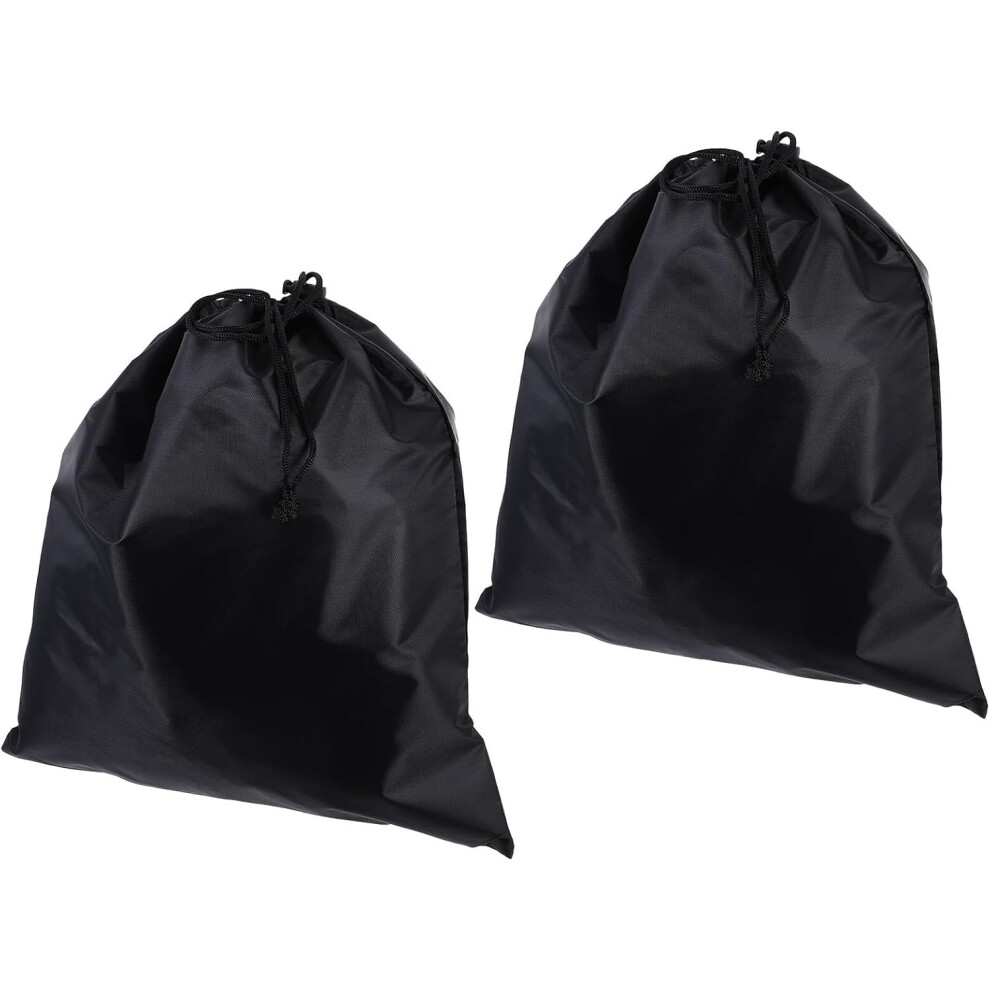 Car Rearview Mirror Cover 2Pcs 33X27cm Waterproof Snowproof Oxford Cloth Protective Black 5455468543104