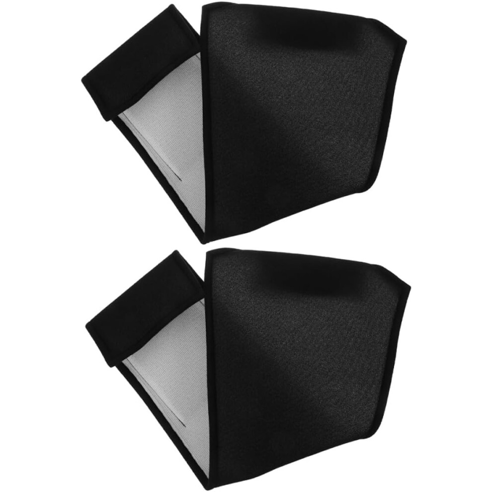 2Pcs Cotton Velvet Car Headrest Covers, Vehicle Seat Headrest Protectors 5455468549144
