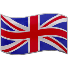 Autoaufkleber mit britischer Flagge, 3D-Metall-Autoaufkleber, dekorativer Außenaufkleber für Autos und LKWs, Fahrzeugzubehör für Damen und Herren