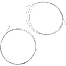 2 câbles de frein et de dérailleur pour vélo, âme en acier inoxydable.