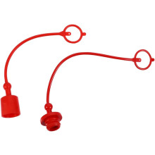 2 Sets Hydraulic Coupler Dust Caps PVC Mini Size with One Male and One Female Dust Cap Extend Product Life