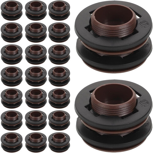 100Pcs Automotive Fastener Double Layer Removable Floor Mat Universal Carpet Retainers