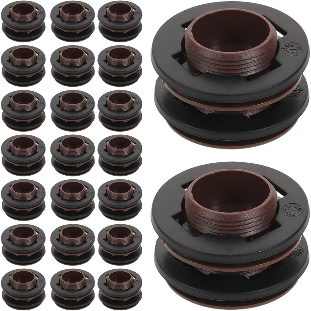 100Pcs Automotive Fastener Double Layer Removable Floor Mat Universal Carpet Retainers 5455468550447