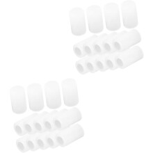 100 capuchons de sécurité en caoutchouc pour boulons et vis de meubles - Protection flexible des filetages