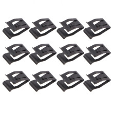 50 stuks metalen bevestigingsclips voor autoconsole en dashboard