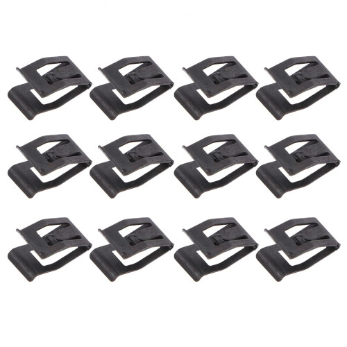 50 clips de fixation métalliques pour tableau de bord de console automobile
