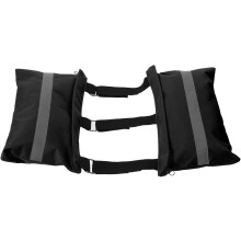 Sewer Gravity Bag Black for Rv Trailers Camper Sewer Hose Weight Device to Reduce Accidental