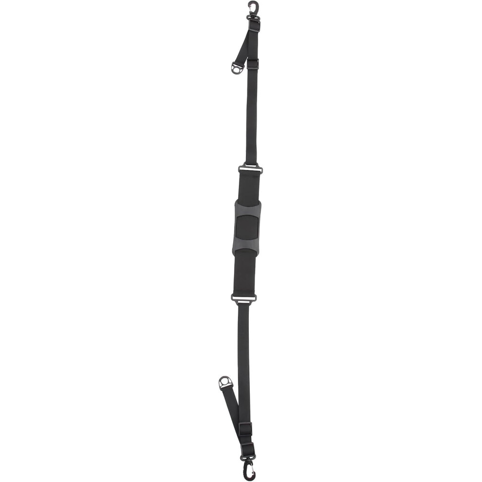 Adjustable Skateboard Carry Strap With Shoulder Pad Portable Scooter And Balance Bike Shoulder Strap Black 5455468480300