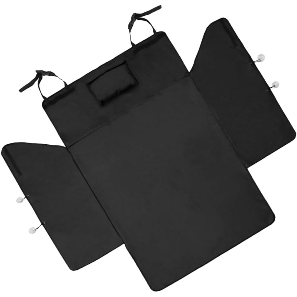 Multi-Functional Car Trunk Mat For Dogs, Suv Cargo Liner Pet-Friendly Waterproof Cargo Cover Black 8781025073836