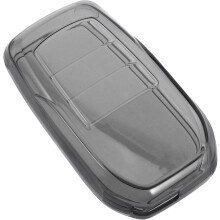 Zwarte beschermhoes voor autosleutels, compatibel met de houder voor de afstandsbediening. Stevige beschermhoes voor de sleutel.