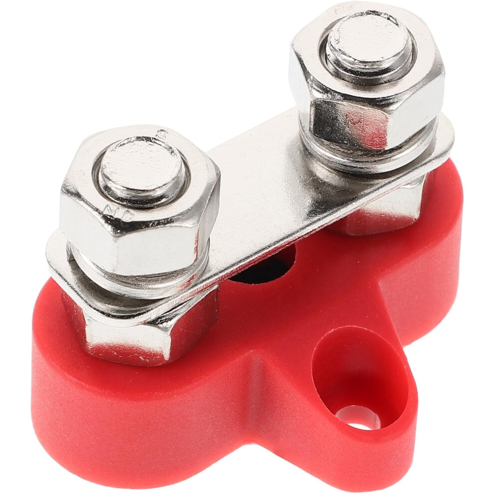 Heavy Duty 48V Dual Insulated Battery Junction Block Terminal Post M8 With Washer 5455468457067