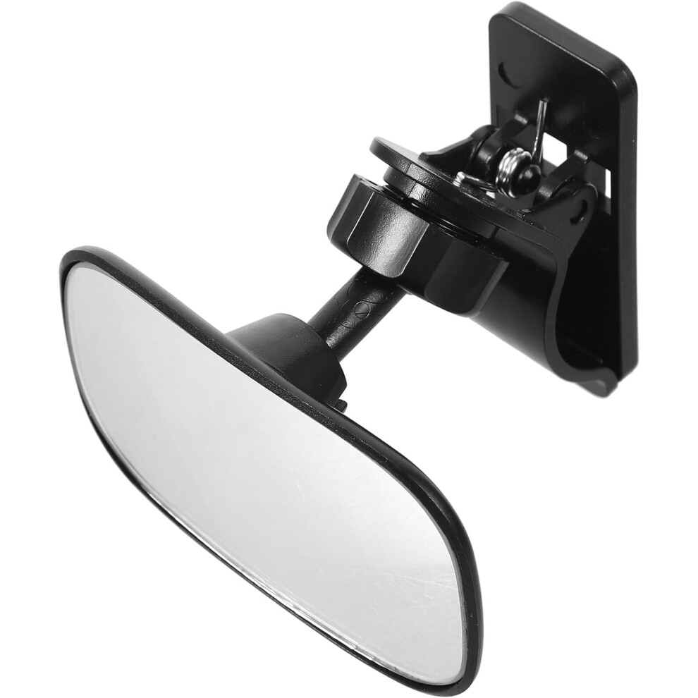 Car Backseat Mirror For Rear Facing Infant Car Clip-On Baby Viewing Mirror Black 5455468548499