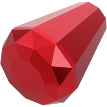 Universeller roter Schaltknauf aus Aluminiumlegierung für Fahrzeuge mit Schaltgetriebe, Rennwagen, Schaltgetriebe