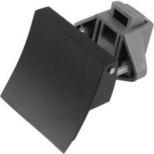 Türverriegelung für Wohnwagen, Sicherheitsschloss, schwarzer Metall-Druckknopf-Schubladenriegel für Reiseanhänger