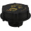 Radiator Coolant Reservoir Cap Abs Sturdy Simple Installation Black Replacement 1
