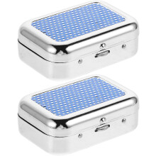 2 stuks draagbare metalen reisasbakken, winddichte asdover, moderne ashouder voor buiten