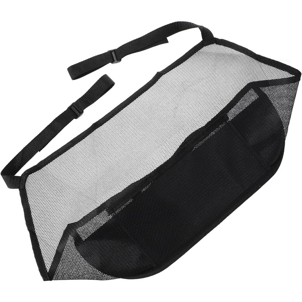 Universal Car Storage Net Pocket Between Seats Mesh Organizer Bag Black 5455468469565