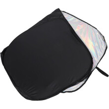Car Windshield Sunshade 140X70Cm Reflective Titanium Silver Window Screen UV Heat Insulation Visor
