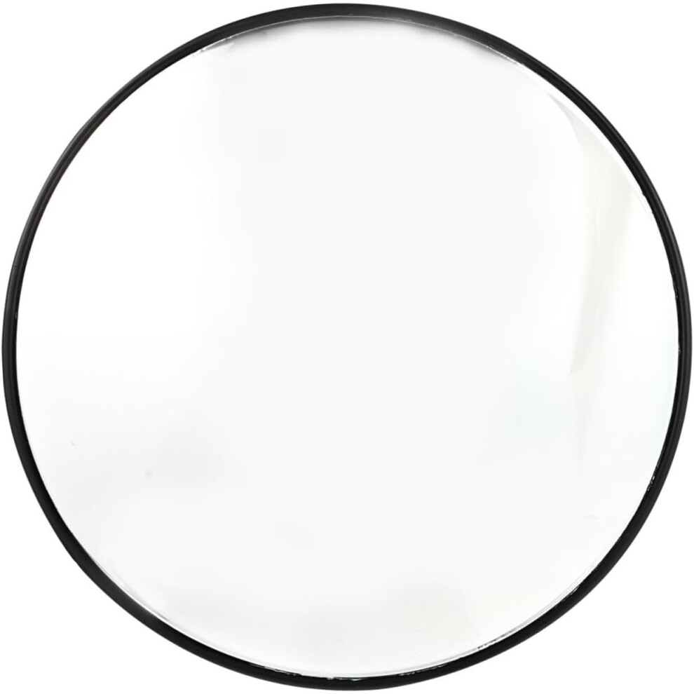 30Cm Wide Angle Convex Traffic Safety Mirror Back Outdoor Roadway Security Mirror For Junctions And Driveways Black 5455468463617