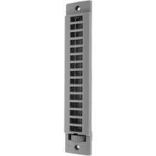 Cubierta de ventilación para coche con interruptor giratorio, conducto de ventilación automotriz gris para autocaravanas, autobuses y autocares.