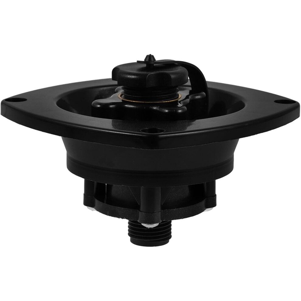 Rv Water Fill Inlet With Check Valve For Camper Trailer Flush Mount Water Inlet Connector Black 5455468553776