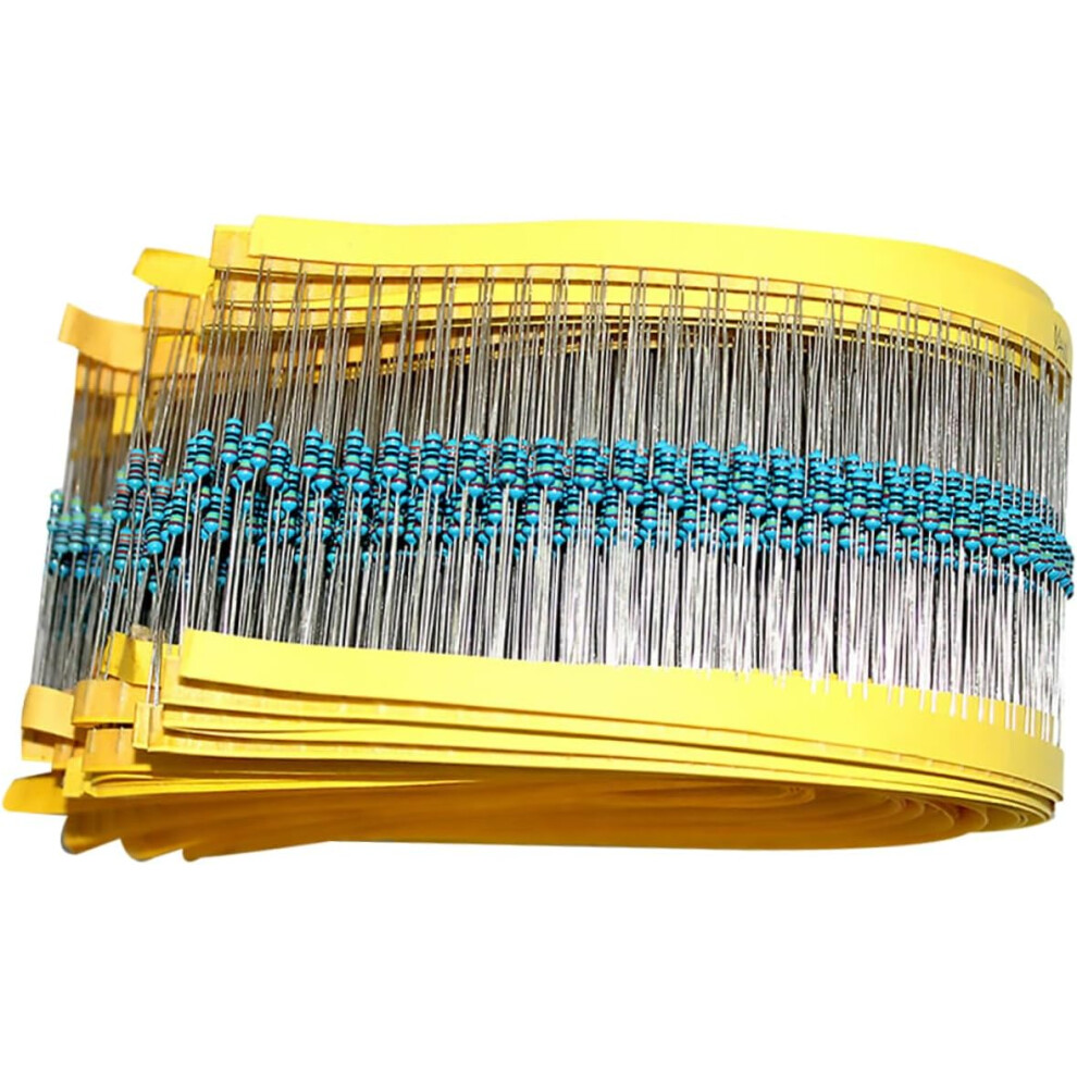 1460Pcs Metal Film Resistors Kit Assorted Resistor Package For Electronics Diy Projects Random Color 5455468463914