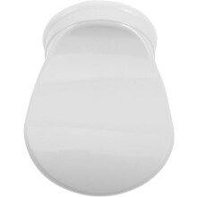 Voetsteun met zuignap voor onder de douche, antislip voetpedaal voor in de badkamer, voor gemakkelijk douchen (wit).