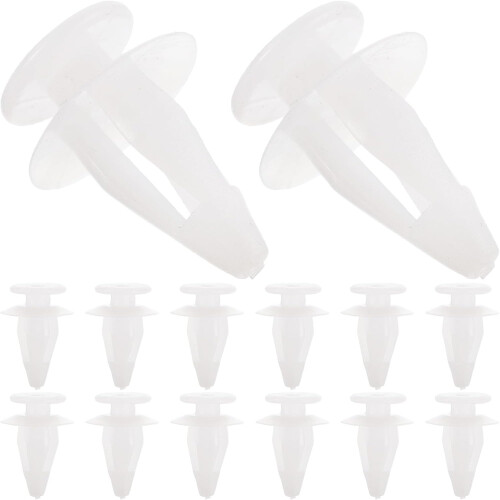 50Pcs Car Door Panel Clips Bumper Retainer Push Pin Rivets Kit