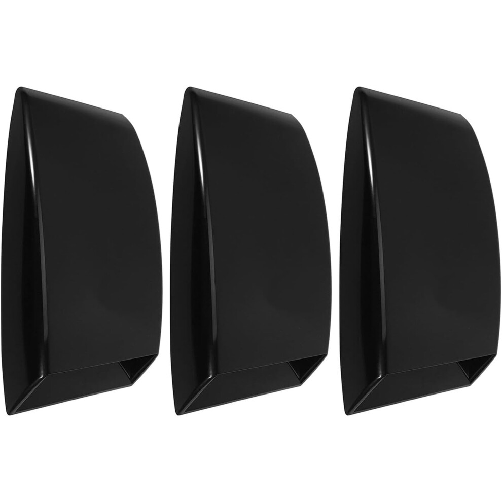 3Pcs Car Decorative Hood Vent Covers Air Vents For Engine Bonnet Decoration Hood Scoop Grille Trim 5455468461262