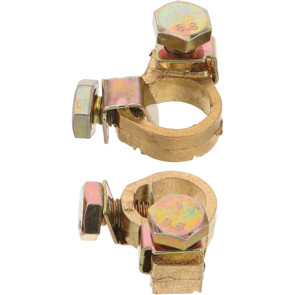 2Pcs Automotive Power Disconnect Terminals Positive And Negative Clamps 5455468537158