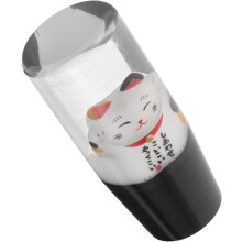 Pommeau de levier de vitesse Maneki-Neko pour voiture à transmission manuelle ou automatique - Décoration intérieure
