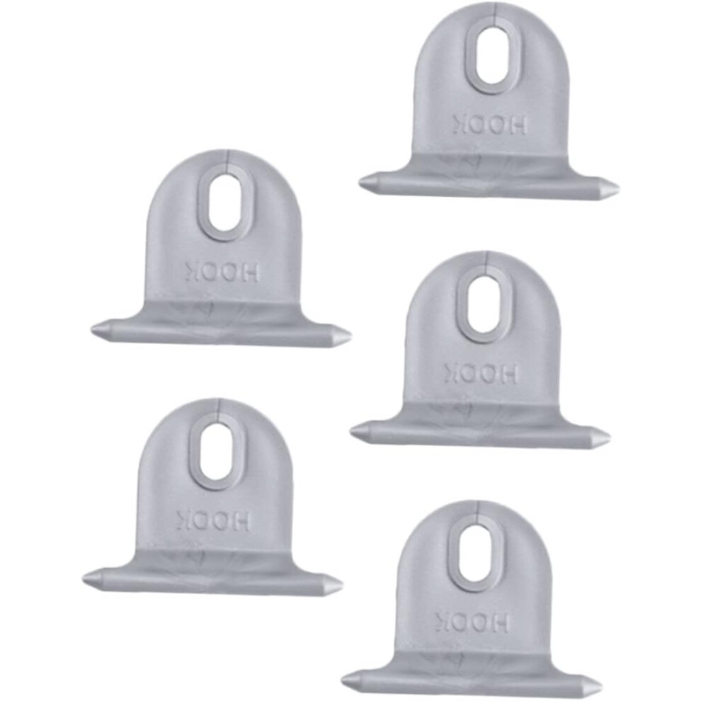 5Pcs Awning Hooks Replacement Camper Awning Hook For Outdoor Use Silver 5455468553547