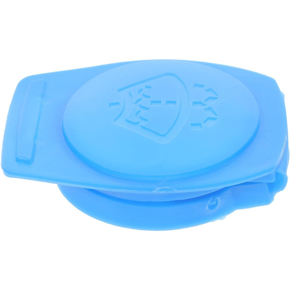 Windshield Wiper Fluid Cap For Car Compatible, Sturdy Washer Bottle Cap, Windshield Washer Reservoir Lid Blue 5455468460326