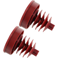 Power Steering Pump Reservoir Caps 2Pcs Resistant Auto Covers Compatible
