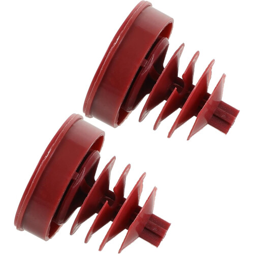 Capas do depósito da bomba de direção assistida 2Pcs tampas automáticas resistentes compatíveis