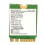 2X RTL8821AE Dual Frequency Network Card M.2 NGFF 2230 Wireless Network Card WIFI Module Network Card Adapter 6