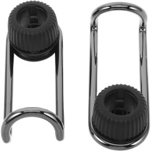 2 Stück Autositz-Rückenlehnenhaken aus Metall, Organizer für Handtasche, Rucksack, Fahrzeugtaschenhalter