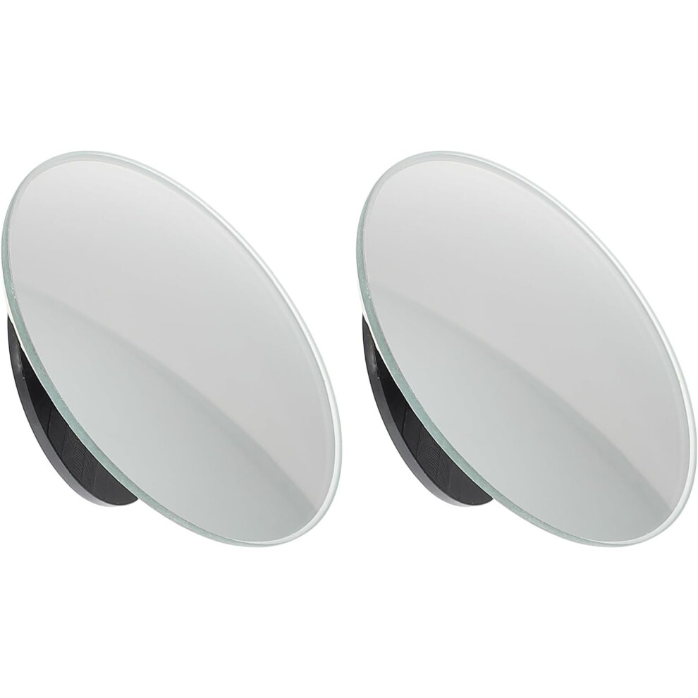 360 Rotatable Blind Spot Mirror 2Pcs Auto Rear View Auxiliary Mirror With Backup Adhesive 5455468543326