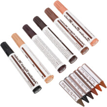 12pcs Repairing Pen Wood Stains Marker for Furniture Repair Touch up Repair Pens Wood Markers