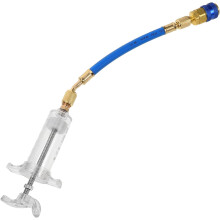 Kühlmittel-Einfüllschlauchkupplung für Handpumpe, Stahl, Messing, Gummi